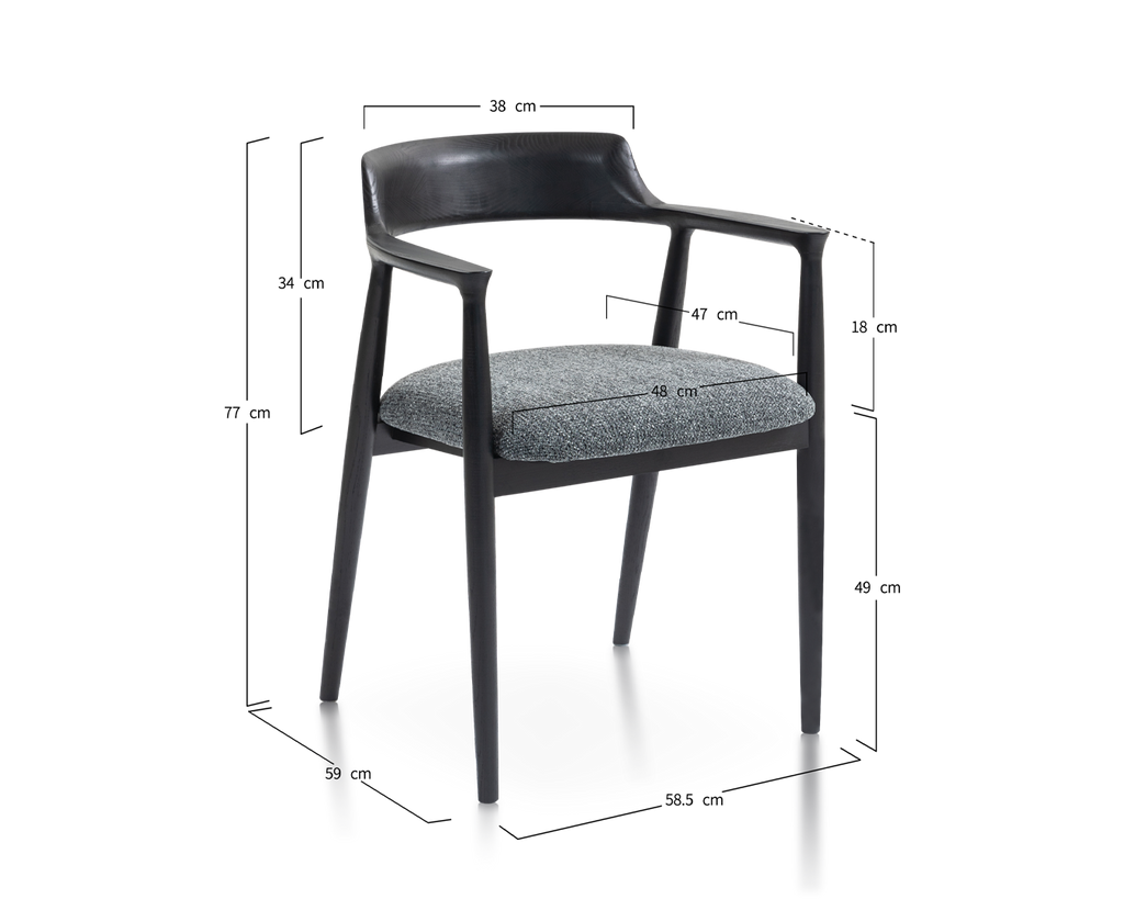 Chaise LUMI – Design Naturel & Confort Moderne