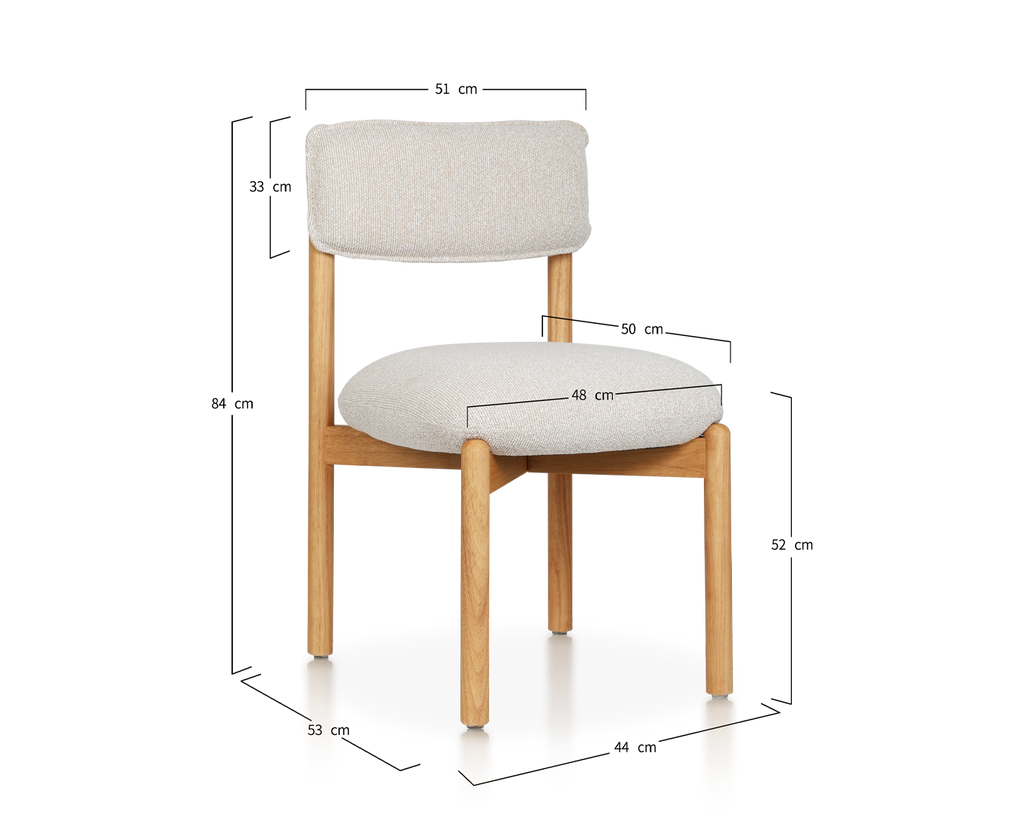 Chaise MIRA – Design Minimaliste & Confort Moderne